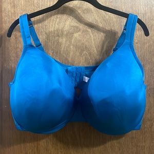 46DDD Teal/Blue Lightly Lined Bra